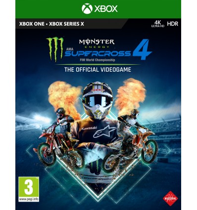 Monster Energy Supercross: The Official Videogame 4 (Xbox One)