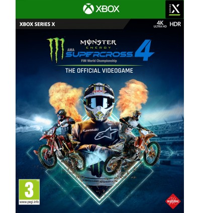 Monster Energy Supercross: The Official Videogame 4 (Xbox Series X)