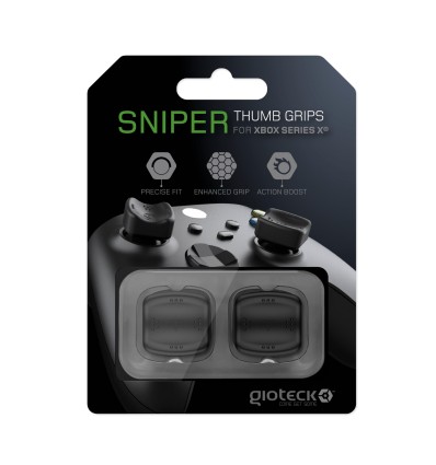 GIOTECK THUMB GRIPS SNIPER za XBOX X/S - črne barve