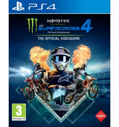 Monster Energy Supercross: The Official Videogame 4 (PS4)