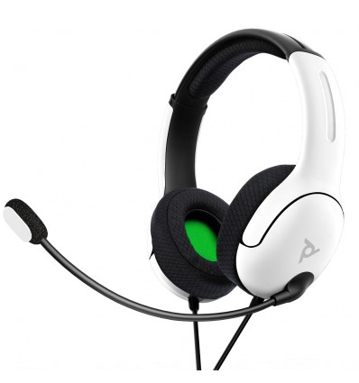 Slušalke PDP LVL40 Chat Headset za XBOX bele barve