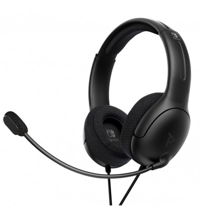 Slušalke PDP LVL40 Chat Headset za NINTENDO SWITCH črne barve