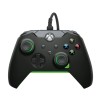 PDP XBOX WIRED CONTROLLER BLACK - NEON črno zelene barve