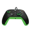 PDP XBOX WIRED CONTROLLER BLACK - NEON črno zelene barve