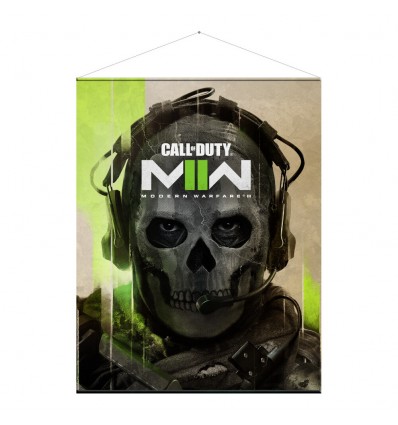 GAYA CALL OF DUTY MWII CANVAS POSTER (GHOST)