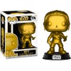 FUNKO POP: STAR WARS - REY (CHROME - MATT GOLD)(EXCL.)