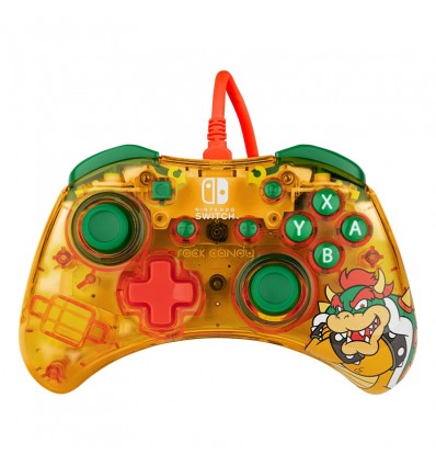 PDP NINTENDO SWITCH ŽIČNI KONTROLER ROCK CANDY MINI - BOWSER