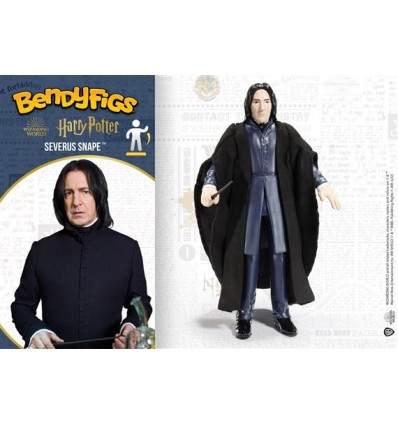 NOBLE COLLECTION - HARRY POTTER - BENDYFIGS - SEVERUS SNAPE FIGURA