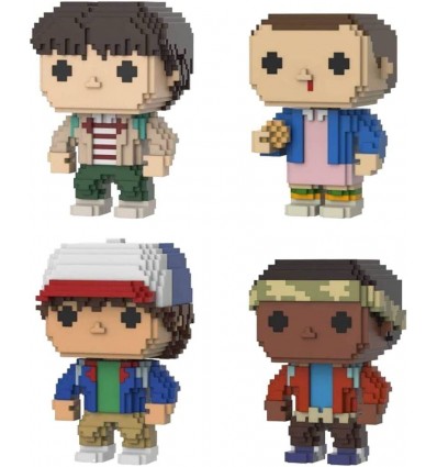 FUNKO 8 BIT POP: STRANGER THINGS 4PK