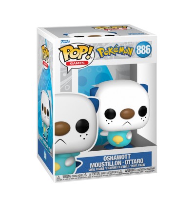 FUNKO POP GAMES: POKEMON - OSHAWOTT (EMEA)