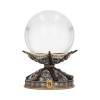 NEMESIS NOW HARRY POTTER WAND CRYSTAL BALL & HOLDER 16CM