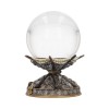 NEMESIS NOW HARRY POTTER WAND CRYSTAL BALL & HOLDER 16CM