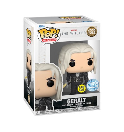 FUNKO POP TV: WITCHER - GERALT W/ SWORD (GW)(SP)