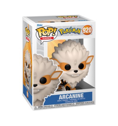 FUNKO POP GAMES: POKEMON - ARCANINE (EMEA)