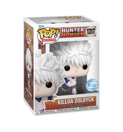 FUNKO POP ANIMATION: HUNTER X HUNTER - KILLUA W/SKATEBOARD (SP)