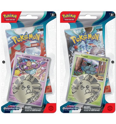 POKEMON TCG: SCARLET & VIOLET: PARADOX RIFT - CHECKLANE BLISTER