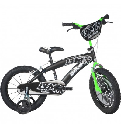 Kolo BMX 16 col črno-zelene barve