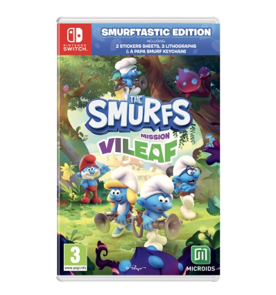 The Smurfs: Mission Vileaf - Smurftastic Edition (Nintendo Switch)