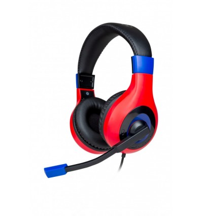 BIGBEN NINTENDO SWITCH HEADSET MARIO RED/BLUE SLUŠALKE