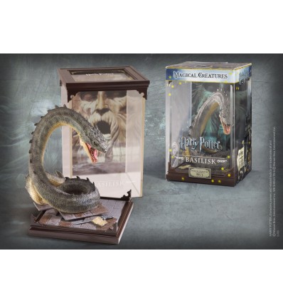 NOBLE COLLECTION - HARRY POTTER - MAGICAL CREATURES - BASILISK KIPEC