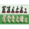 NOBLE COLLECTION – MINECRAFT – OVERWORLD HEROES VS. HOSTILE MOBS CHESS SET