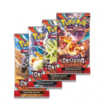 POKEMON TCG: SCARLET & VIOLET: OBSIDIAN FLAMES - BOOSTER PACK