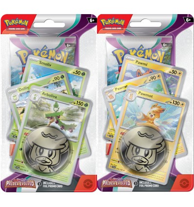 POKEMON TCG: SCARLET & VIOLET: PALDEA EVOLVED - PREMIUM CHECKLANE BLISTER