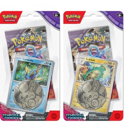 POKEMON TCG: SCARLET & VIOLET: TEMPORAL FORCES - CHECKLANE BLISTER