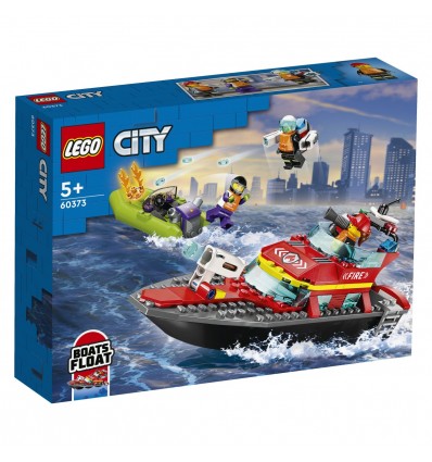 Lego® City 60373 Gasilski reševalni čoln