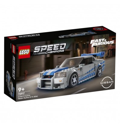 Lego® Speed Champions 76917 2 Fast 2 Furious Nissan Skyline GT-R (R34)