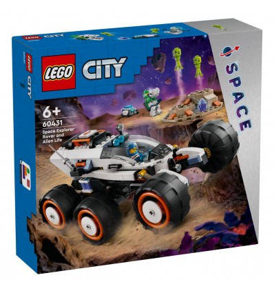 Lego® City 60431 Raziskovalni rover in vesoljsko življenje