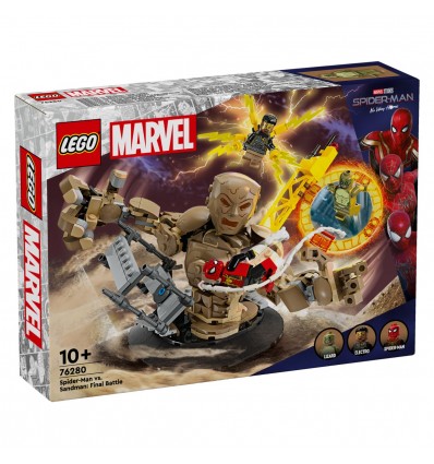 Lego® Super Heroes 76280 Spider-Man proti Sandmanu: končna bitka