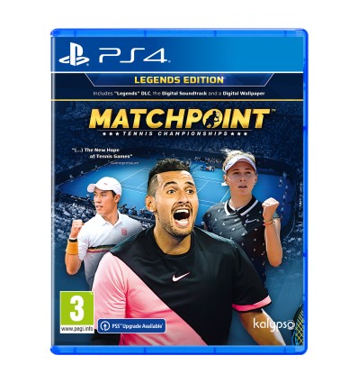 Matchpoint: Tennis Championships - Legends Edition (Playstation 4)