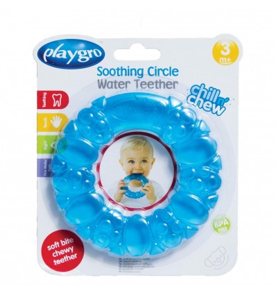 Playgro grizalo vodno obroč blue