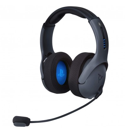 Brezžične slušalke PDP LVL50 Chat Headset za PS4/PS5 sive barve