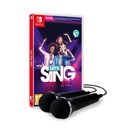 LET'S SING 2023 - DOUBLE MIC BUNDLE (Nintendo Switch)