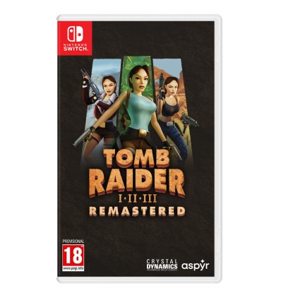 Tomb Raider I-III Remastered Starring Lara Croft (Nintendo Switch)