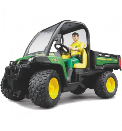 Bruder John Deere gator XUV z voznikom