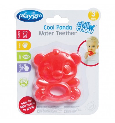 Playgro grizalo vodno panda red