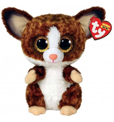 TY Beanie Boos BINKY - rjav galago dojenček (15 cm)