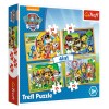 Trefl 4v1-35, 48, 54, 70 -delna sestavljanka Paw Patrol