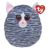 TY Squishy Beanies KIKI - siva muca, (30 cm)