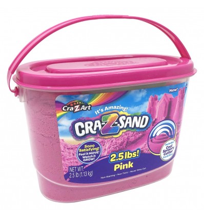 Crazart kinetični pesek Cra-Z-Sand Pink 1,13 kg