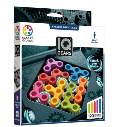 Smart Games IQ Gears (120 izzivov) SG 307