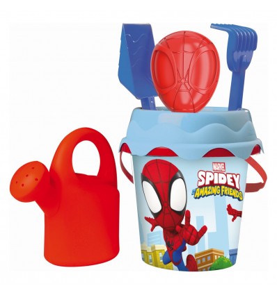 Smoby vedro set Spidey Garnished Bucket Smoby s kanglico velikost 17 cm