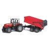 Bruder traktor s prikolico 67cm 02045