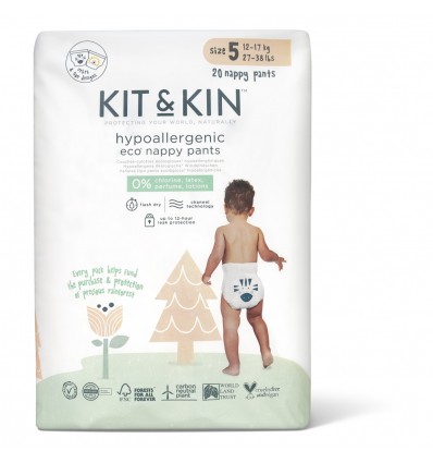 Kit&Kin plenice hlačne junior velikost 5, (12-17kg) 20 kos 54172N