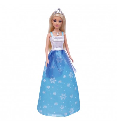 Masen Toys punčka modra princeska