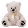 Free 2 Play plišasti medved Cuddly, 38 cm, beli