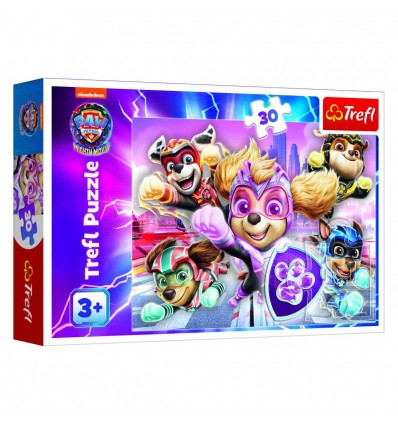 Trefl 30- delna sestavljanka Paw Patrol - The Mighty Movie